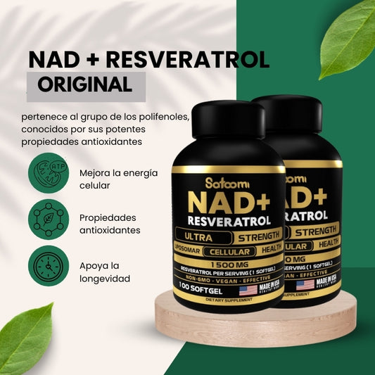 NAD + resveratrol - Promocion por HOY!